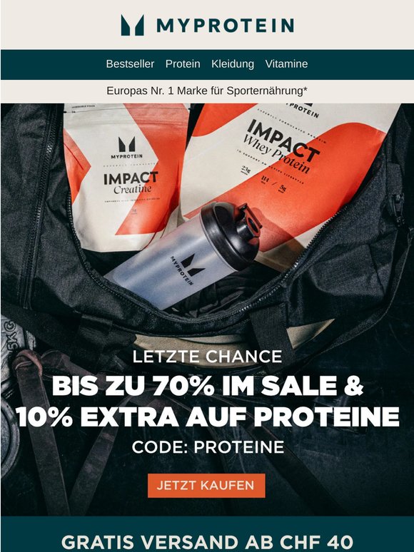 Letzte Chance: Gratis Versand & 70% ☄️