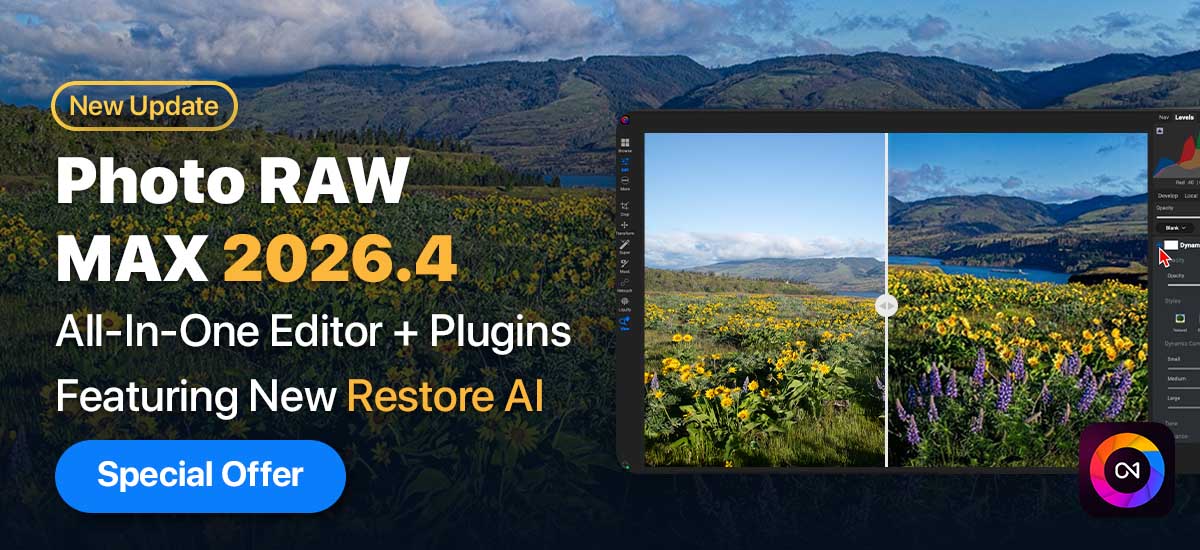 Come Back for Photo RAW MAX
