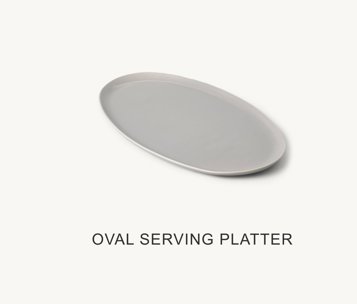 Oval Serving Platter