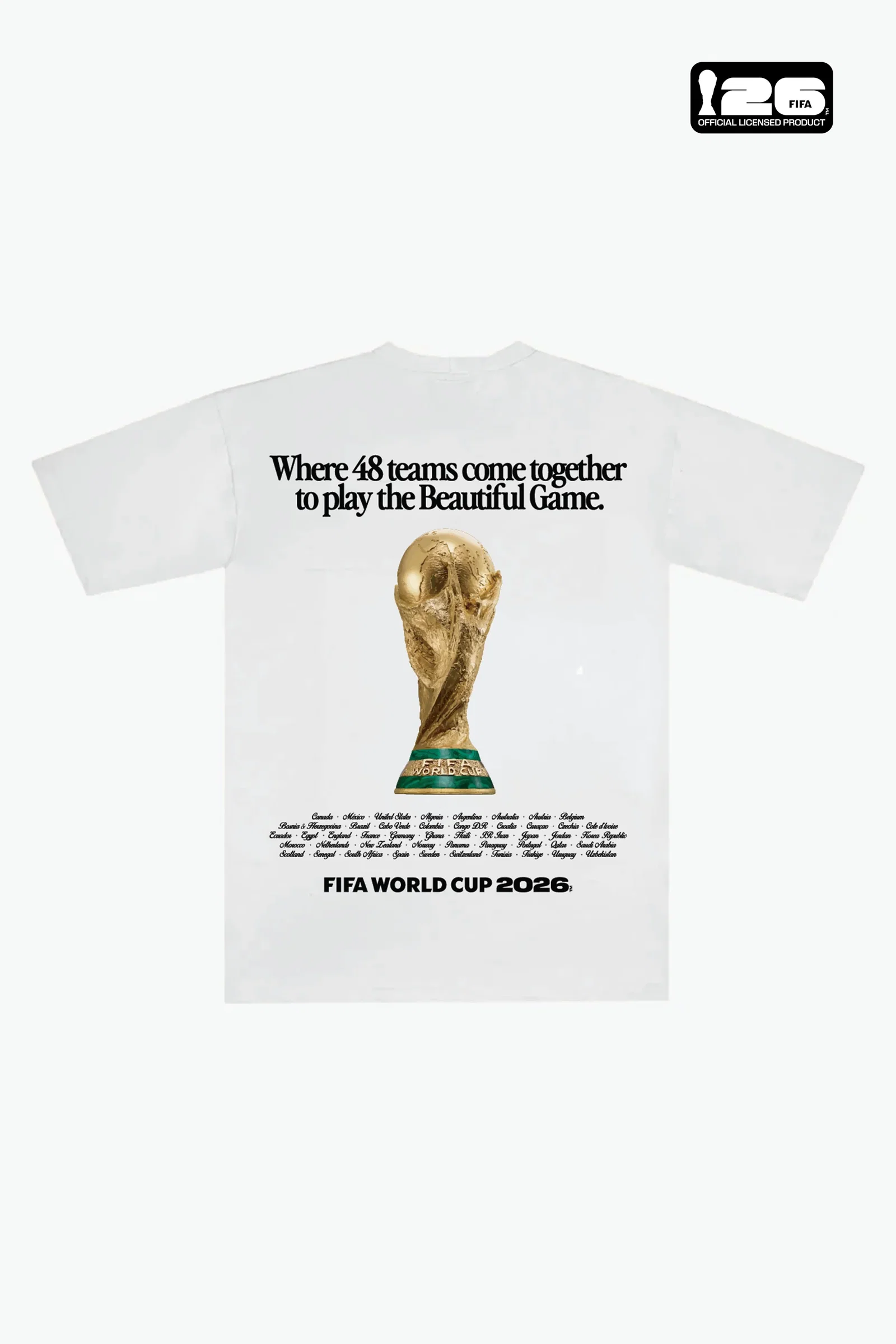 Image of FIFA World Cup 2026™ The Beautiful Game Heavyweight T-Shirt - White