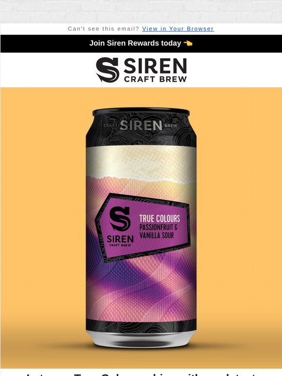 It's time to show your True Colours! 🍺
