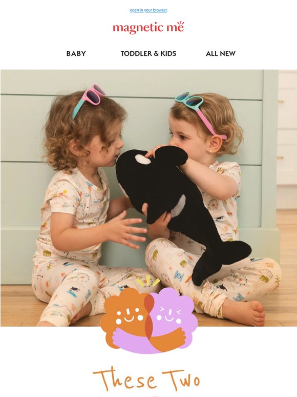 For BFFs who love to match