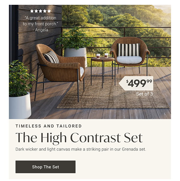 The High Contrast Set - Shop The Set