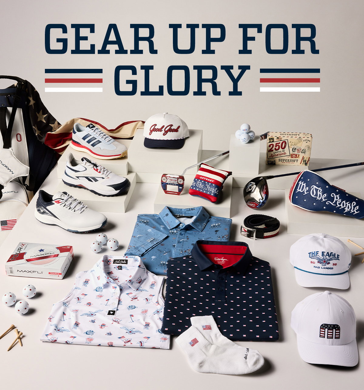 Gear up for glory.