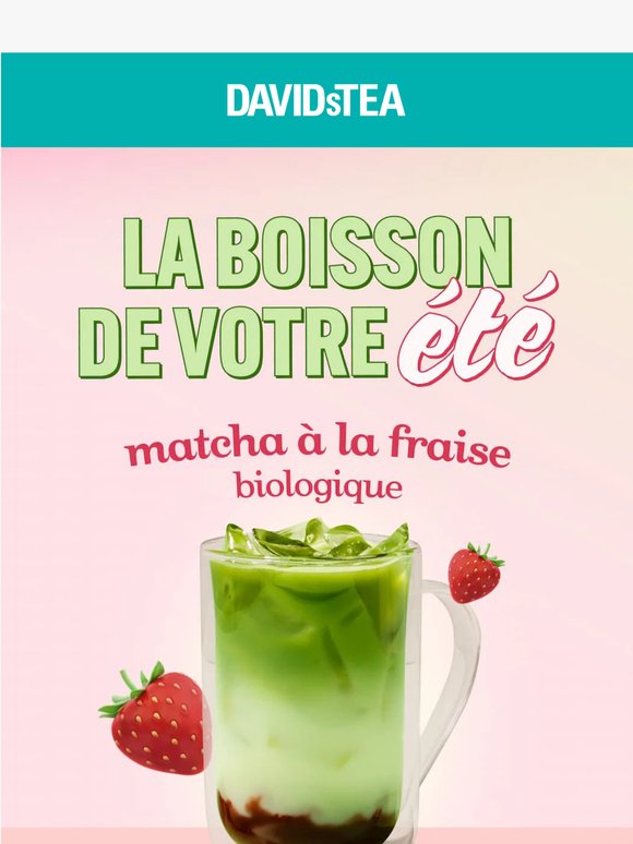 LE matcha de votre été