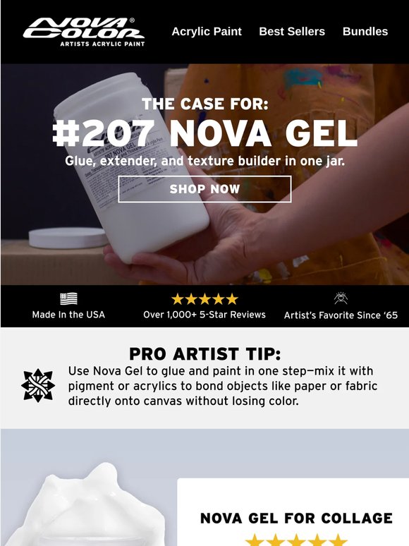 🧴 Why Artists Love Nova Gel