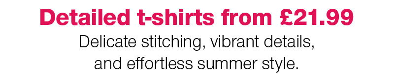 Shop detailed t-shirts