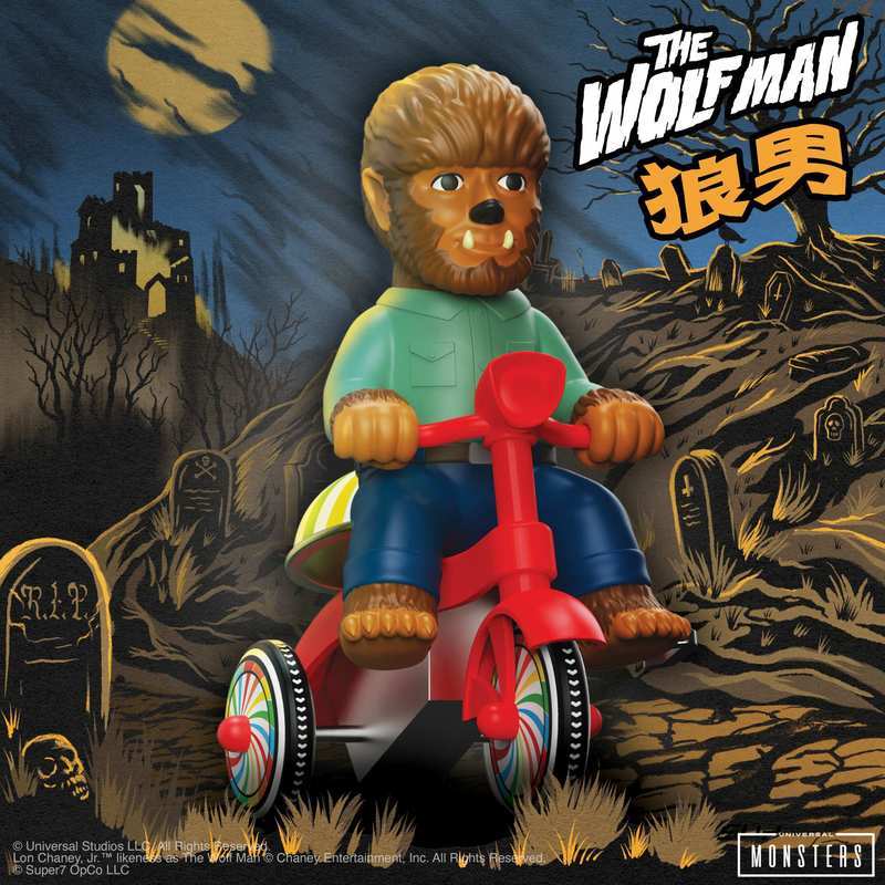 Universal Monsters - Wolf Man Super Cycle