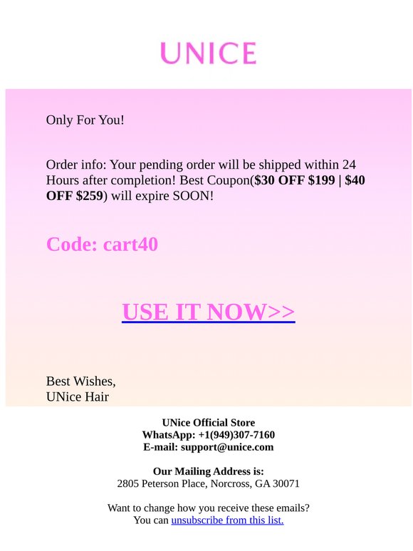Your order discount has been updated!