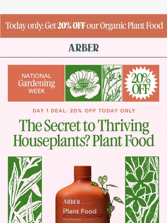 National Gardening Week: Day 1 Deal is Here!