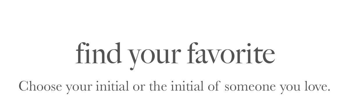 find your favorite