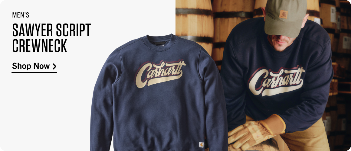 Shop Men's Sawyer Script Crewneck