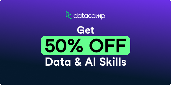 DataCamp Premium 50% off