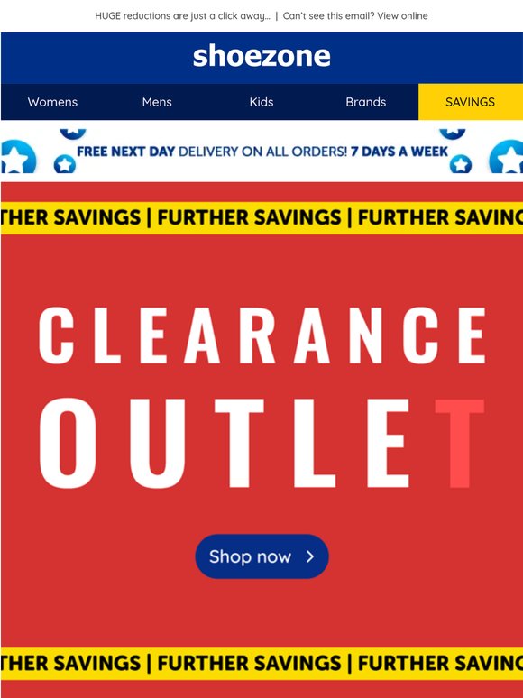 CLEARANCE ALERT! 🚨Further savings in YOUR size!