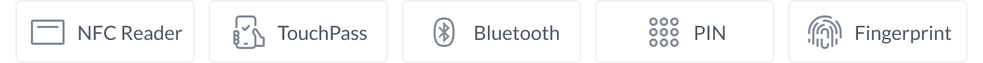 Meet the new indoor/outdoor G3 Biometric Reader, supporting multiple authentication methods. With native PoE UniFi deployment options as well as a retrofit model designed for use with UniFi Retrofit Hub.