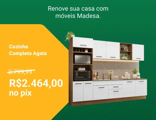 Renove sua casa com móveis Madesa.