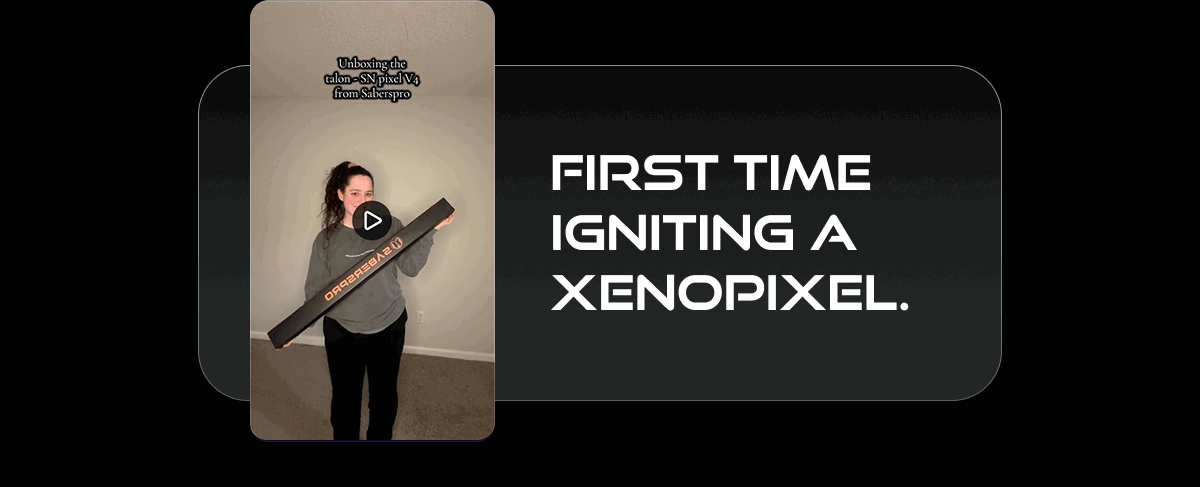 FIRST TIME IGNITING A XENOPIXEL.
