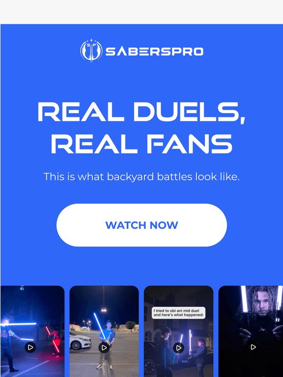 Real Duels, Real Fans 🎬