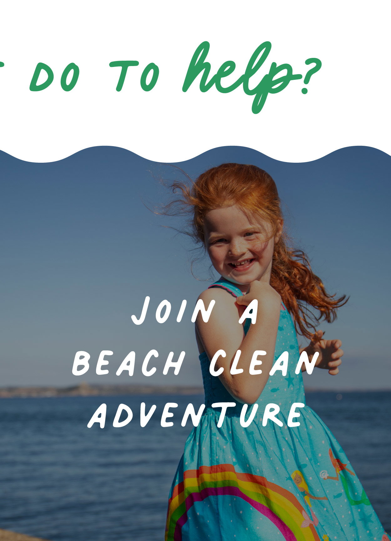 Join a beach clean adventure 