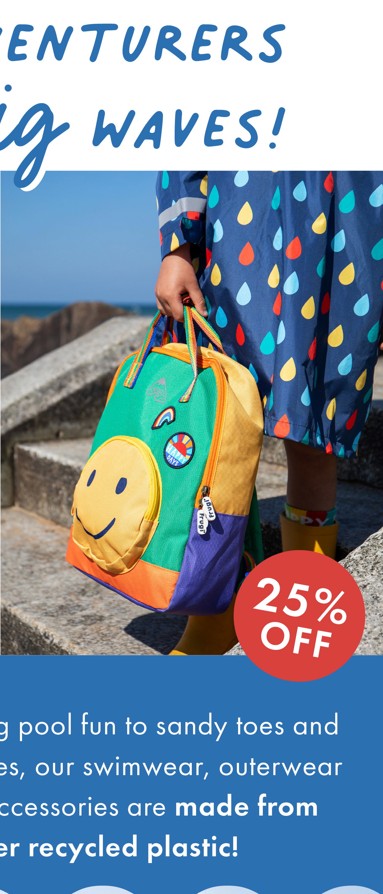 25% off Ramble Rainbow Backpack