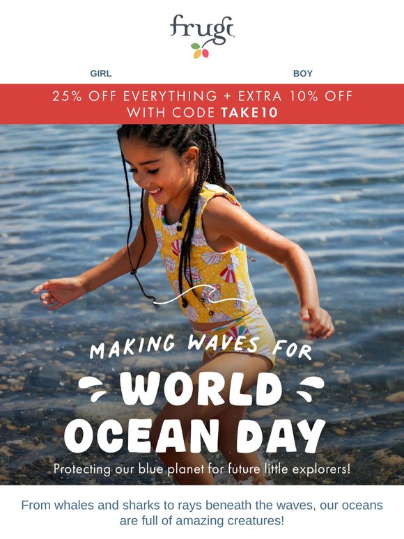 Making waves for World Ocean Day 🌊