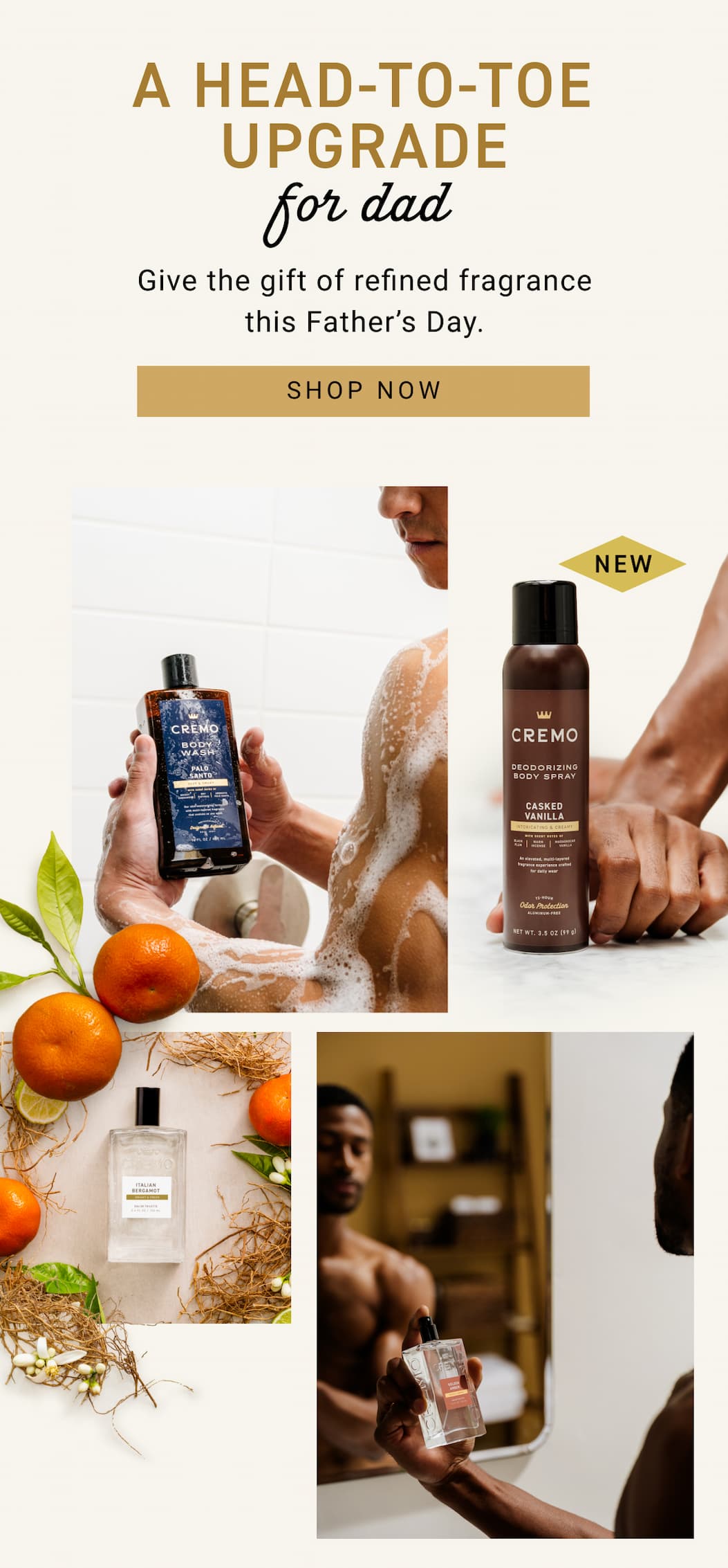 Give the gift of refined fragrance: Get 20% off with code DAD20
