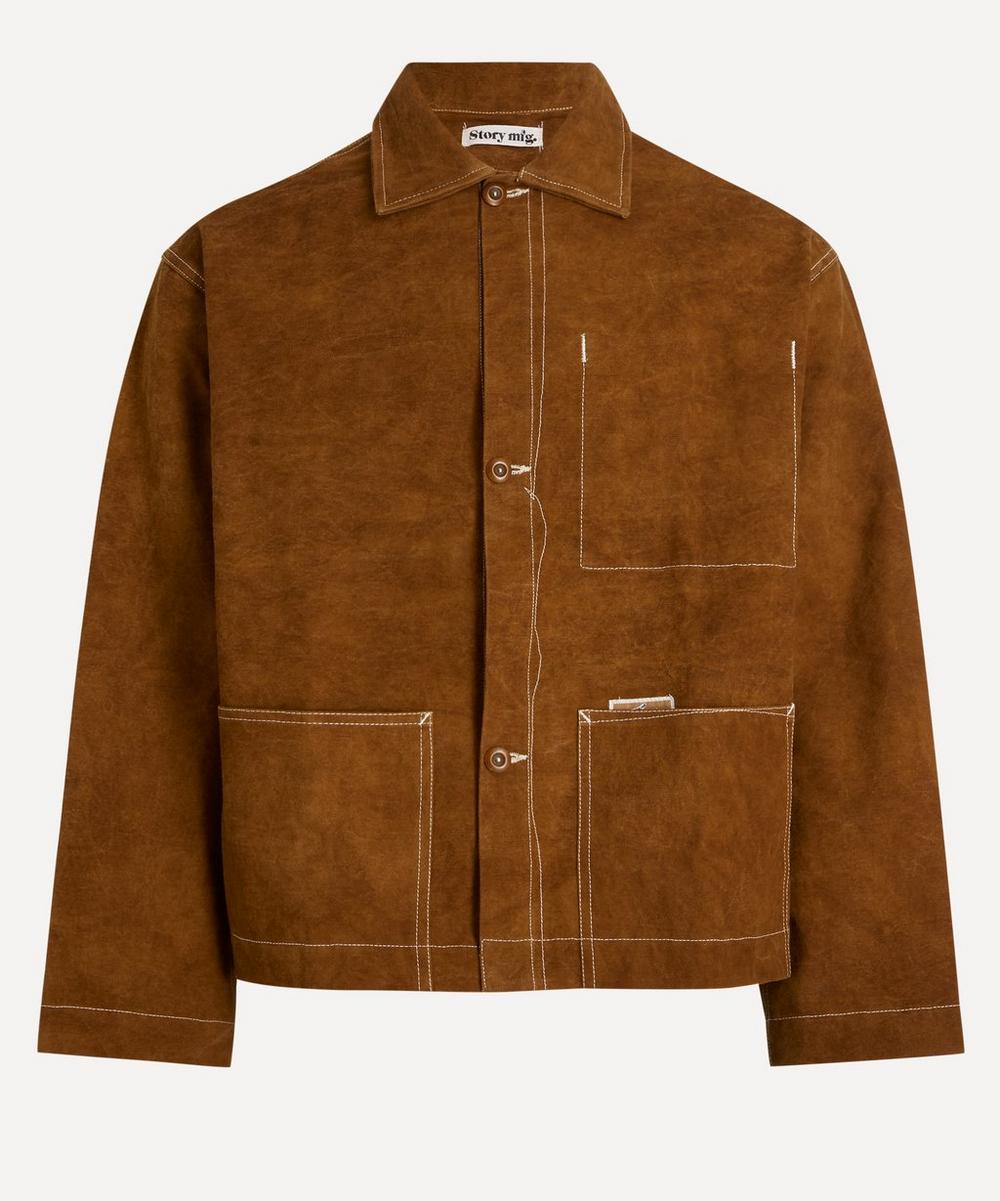 STORY mfg. Short On Time Brown Jacket