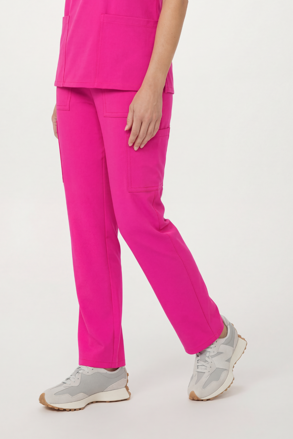 Image of Cherokee Ultra Women's Straigtht Leg Trouser, Pink