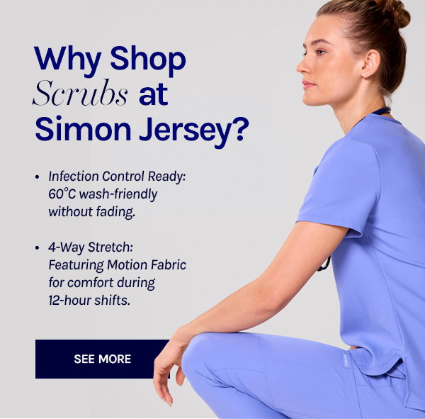 Why Shop Scrubs at Simon Jersey