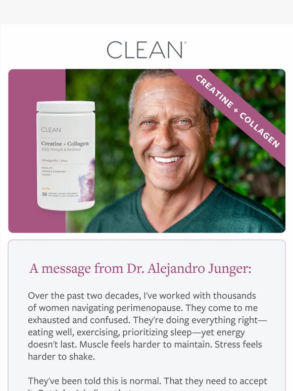 Why I Formulated Creatine + Collagen