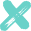 a blue x shaped snowboard