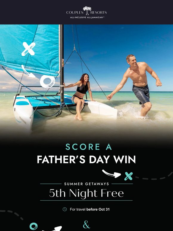 Celebrate Dad with a Well-Earned Escape