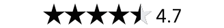 4.7 Star Rating