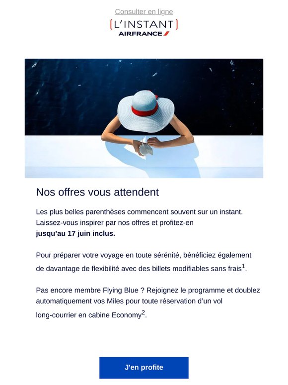 Des prix exceptionnels… pour encore quelques jours.