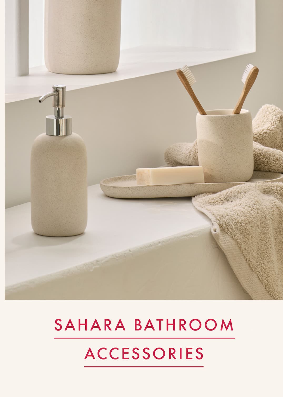 Sahara Bathroom Accessories