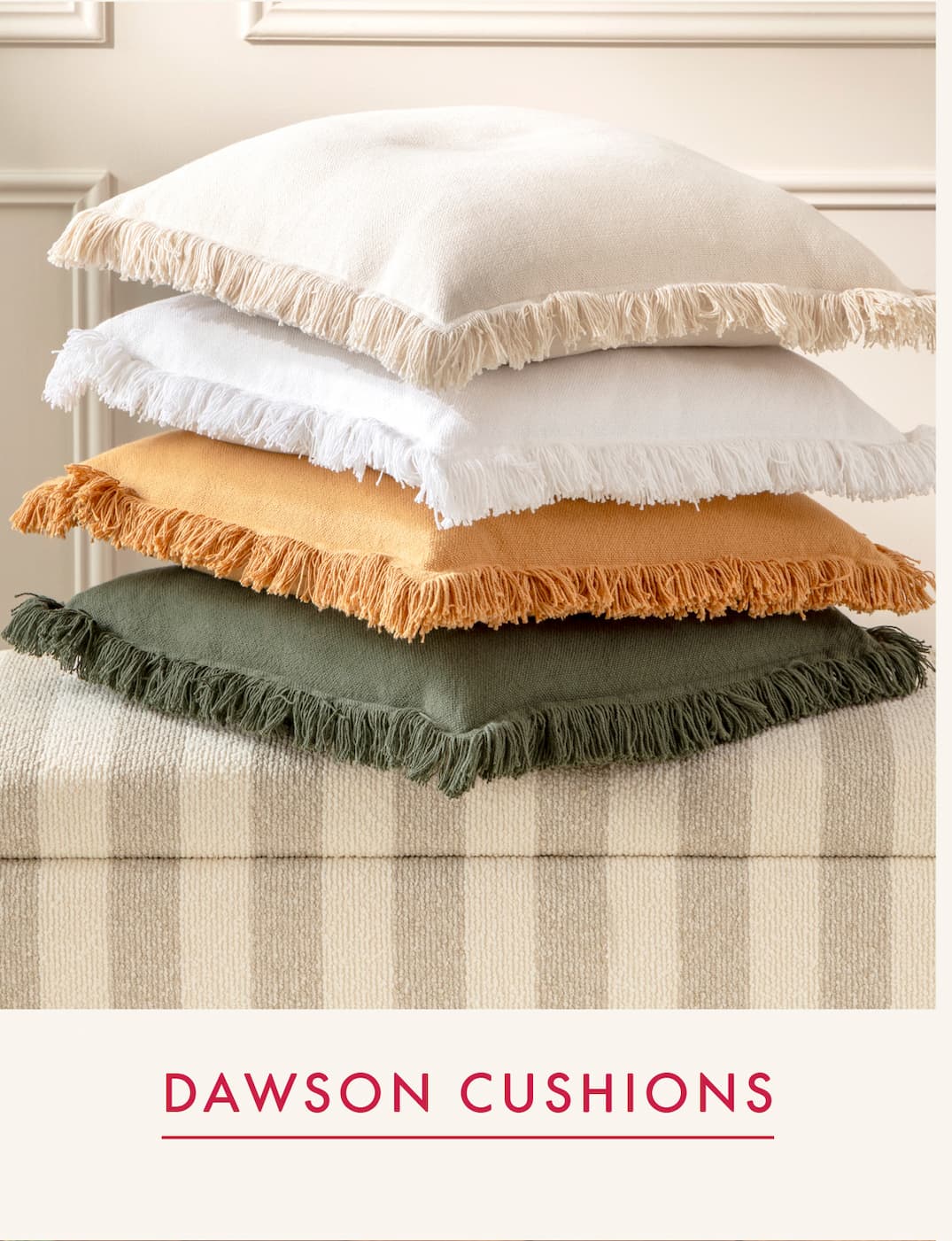 Dawson Fringe Cushion