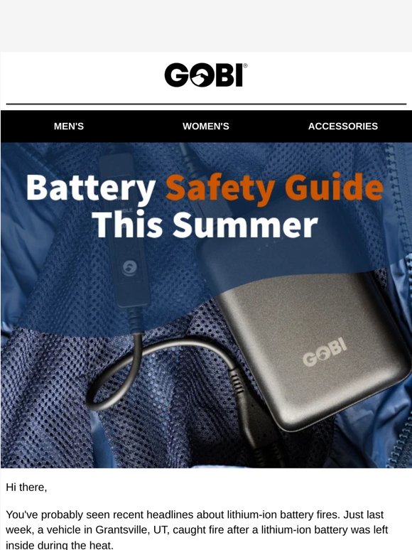 A Quick Note on Battery Care This Summer