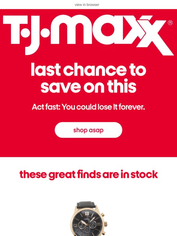 🚨 Your finds are going out of stock 🚨