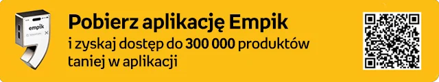Pobierz aplikację Empik i zyskaj dostęp do ponad 300 000 produktów taniej w aplikacji
