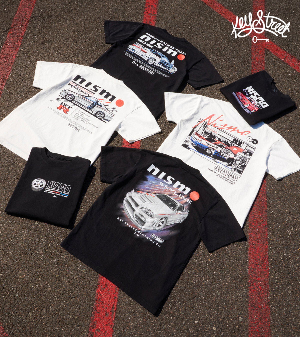 Shop Key Street, featuring their collab with NISMO