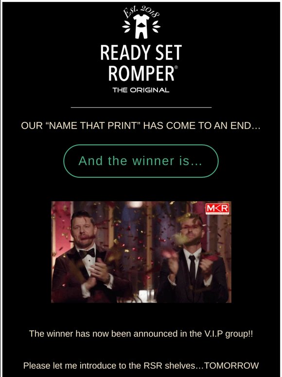 🥇AND THE WINNER IS…