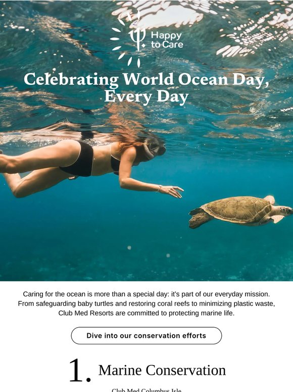 Caring for the Ocean Is Part of Every Escape