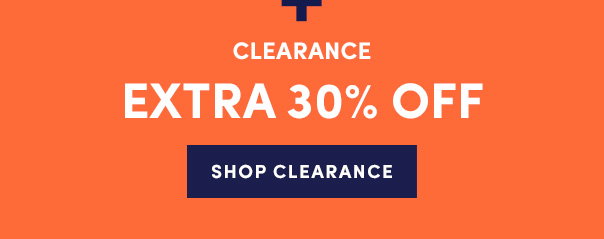 extra 30% off clearance!