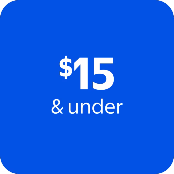$15 and under