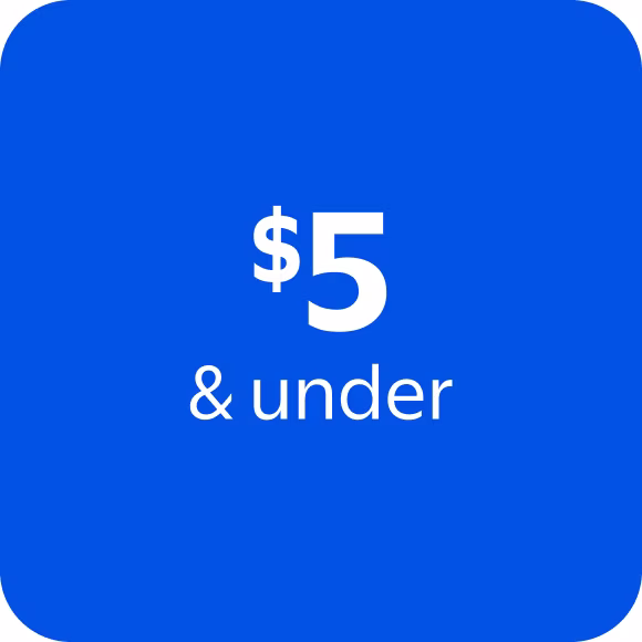 $5 and under