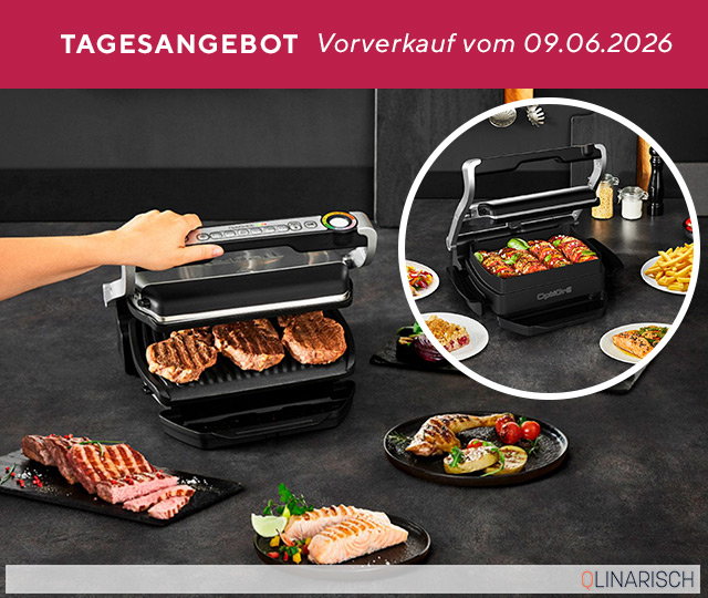 Tagesangebot 887790 TEFAL GC714D OptiGrill+ Snacking & Baking Kontaktgrill inkl. Backschale