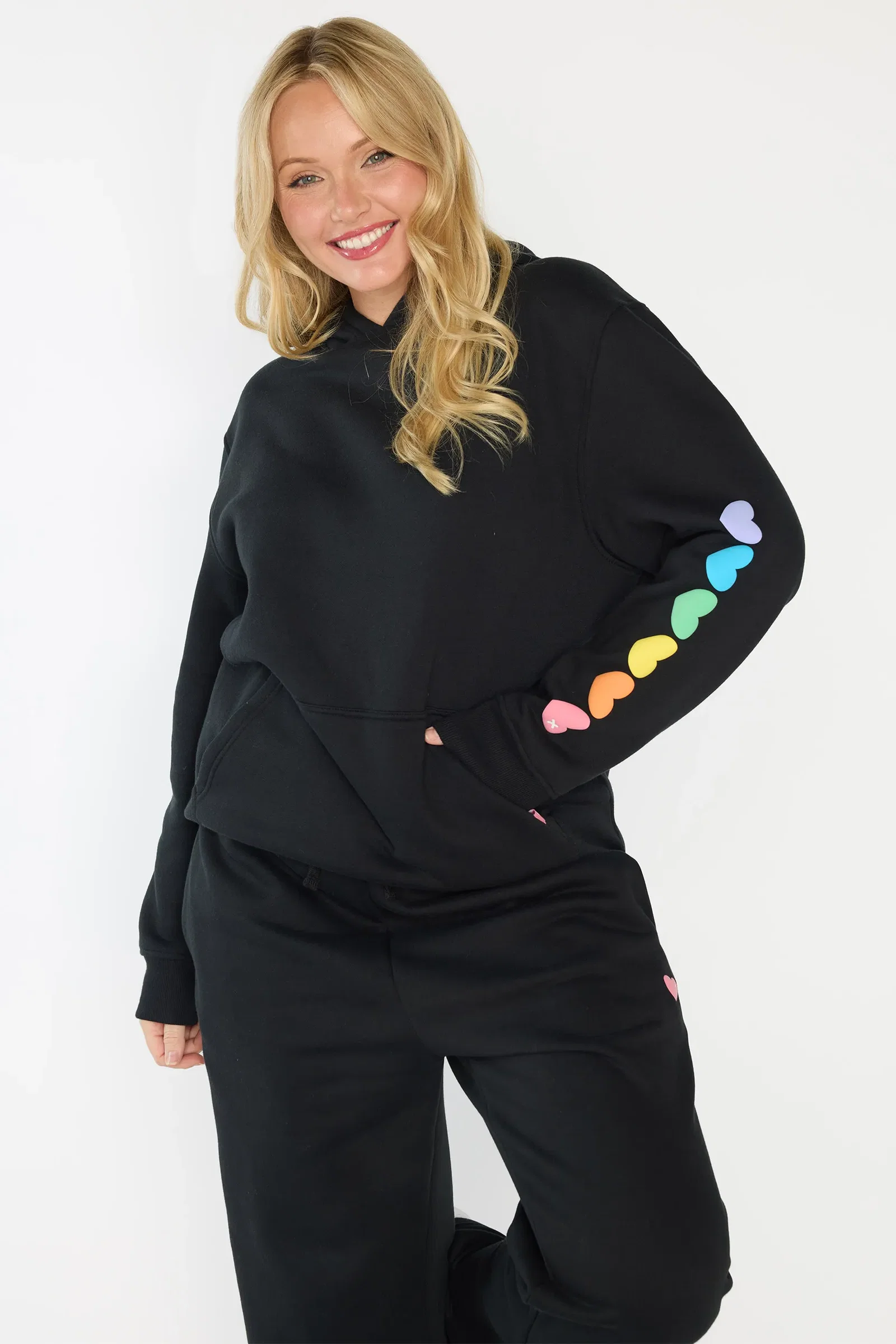 Image of Monika Black Hoodie