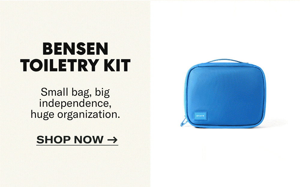 Shop Bensen Toiletry Kit Blue