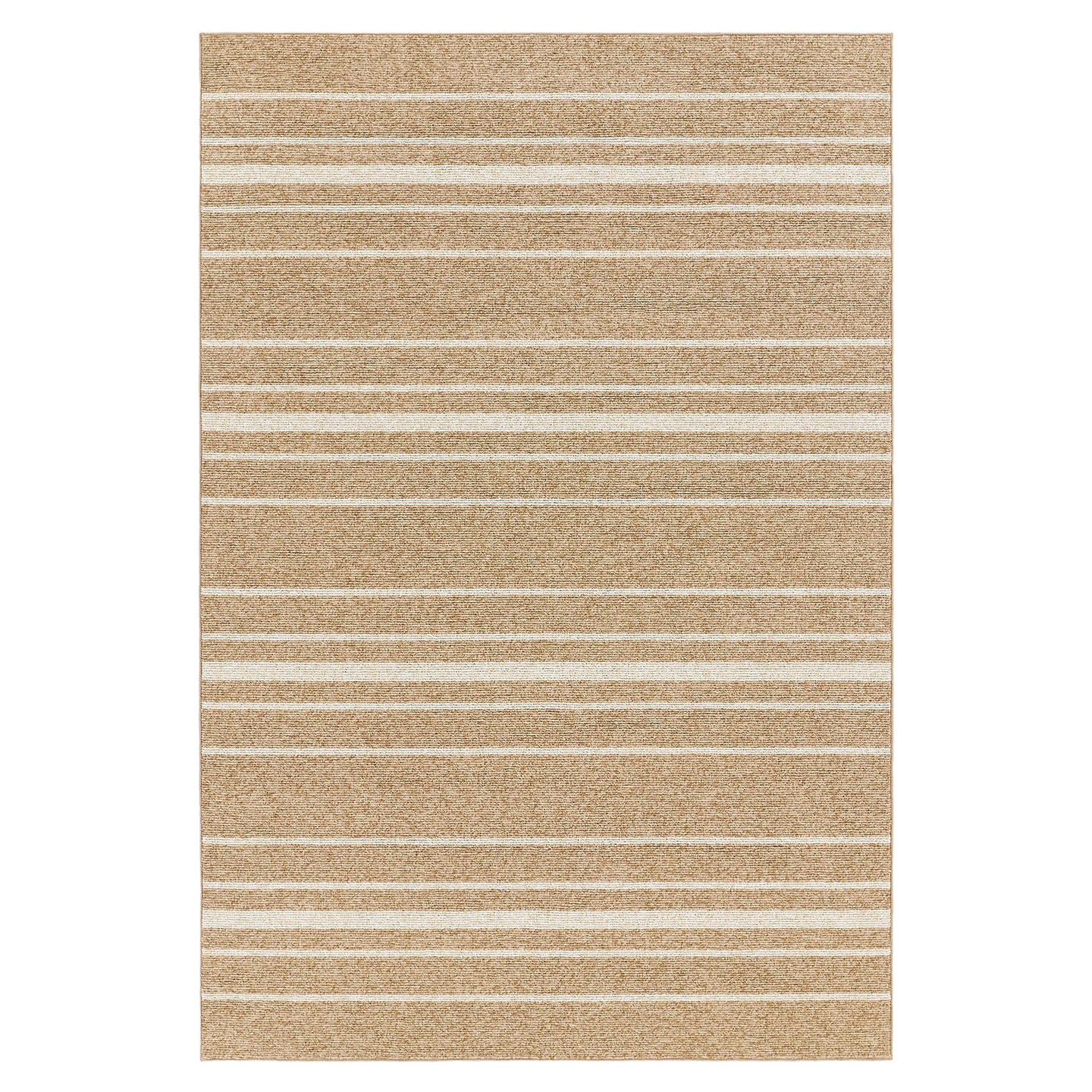 Arden Stripe Natural & Bleached Performance Weave Rug