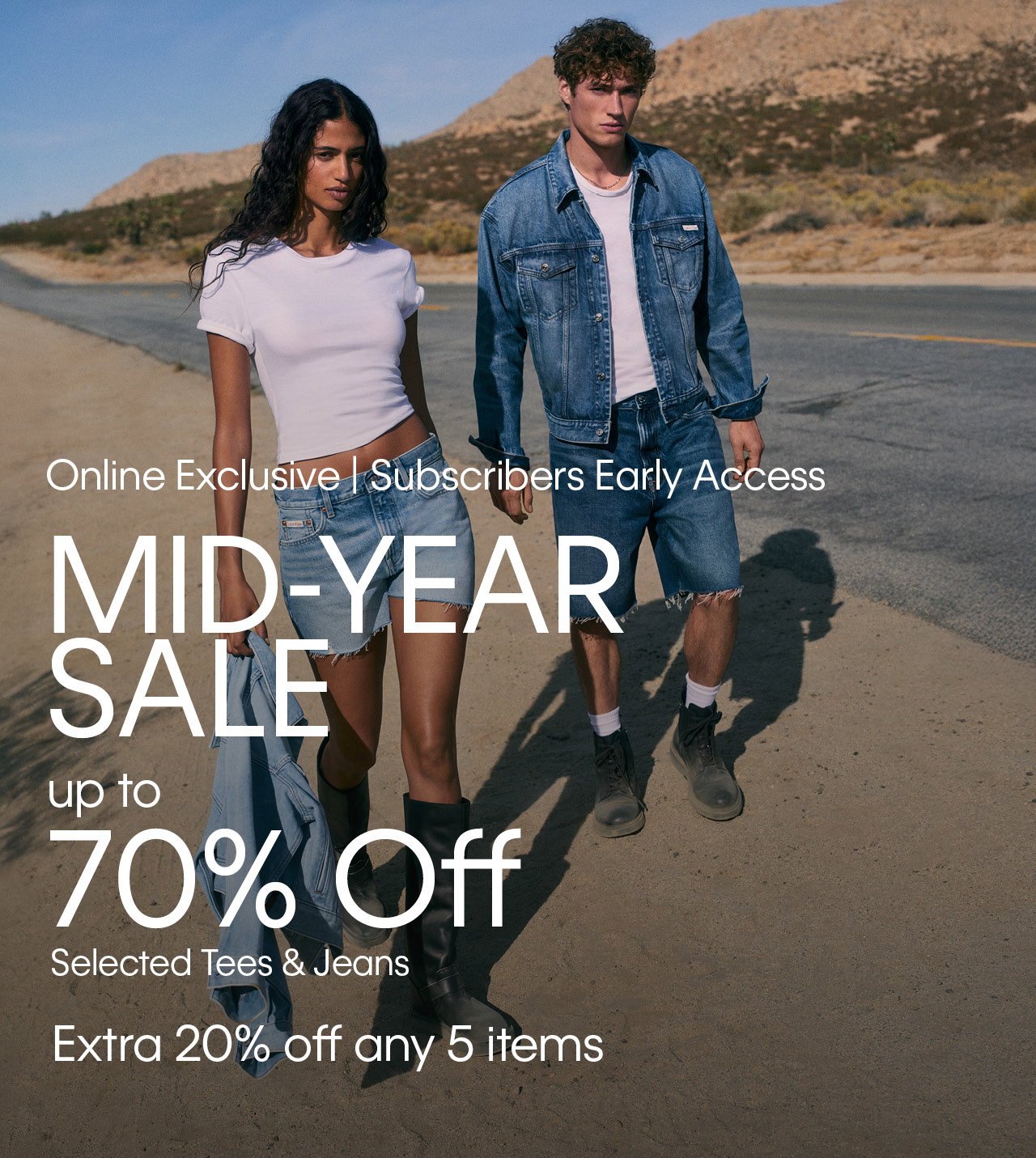 Mid year sale_Markdown Tees Jeans